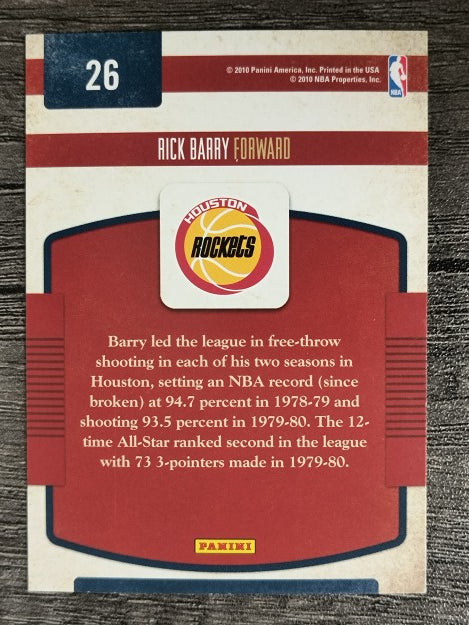 2009-10 Classics Classic Greats #26 Rick Barry