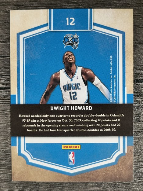 2009-10 Classics Dress Code #12 Dwight Howard