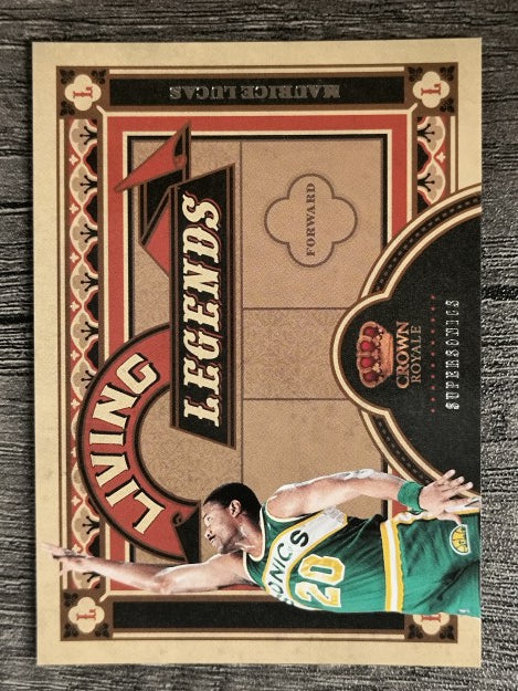 2009-10 Crown Royale Living Legends #19 Maurice Lucas