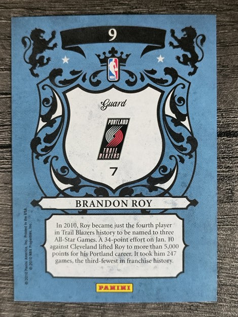 2009-10 Crown Royale Royalty #9 Brandon Roy