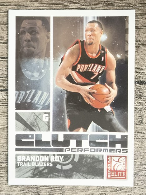 2009-10 Donruss Elite Clutch Performers #6 Brandon Roy