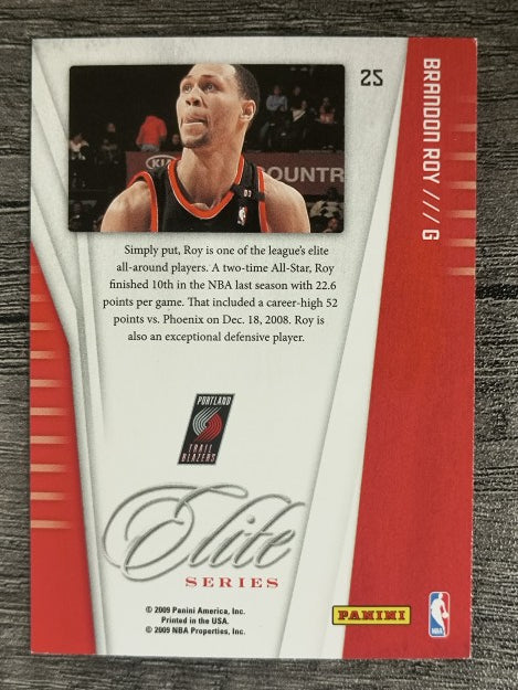 2009-10 Donruss Elite Series #25 Brandon Roy