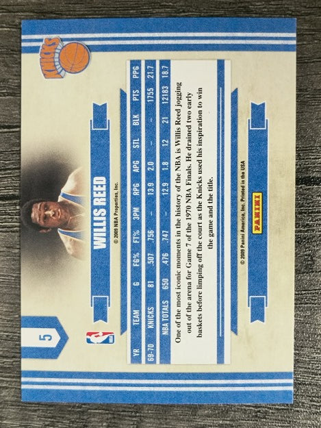 2009-10 Panini Legends of the Game #5 Willis Reed