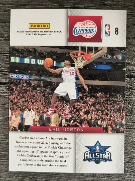 2009-10 Panini Season Update Rookie Challenge #8 Eric Gordon