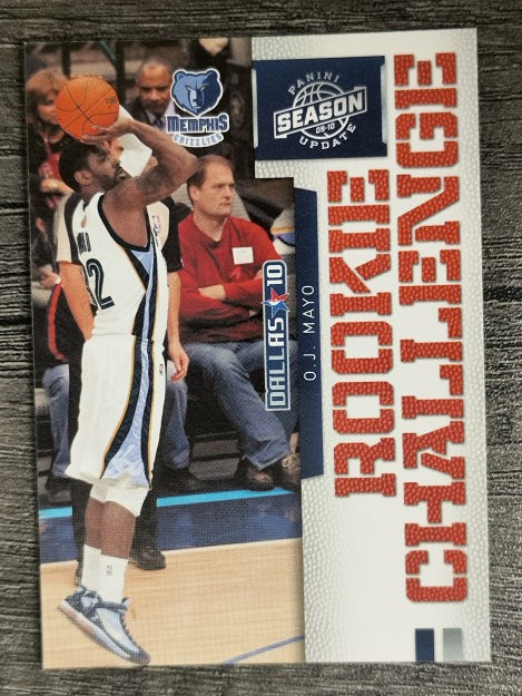 2009-10 Panini Season Update Rookie Challenge #14 O.J. Mayo