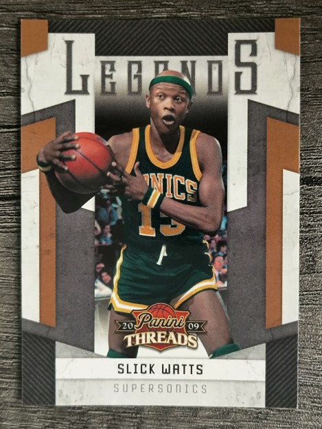 2009-10 Panini Threads Legends #6 Slick Watts