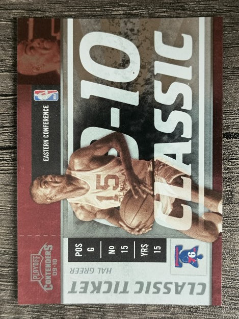 2009-10 Playoff Contenders #146 Hal Greer