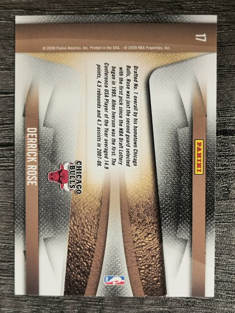 2009-10 Playoff Contenders Draft Class #17 Derrick Rose