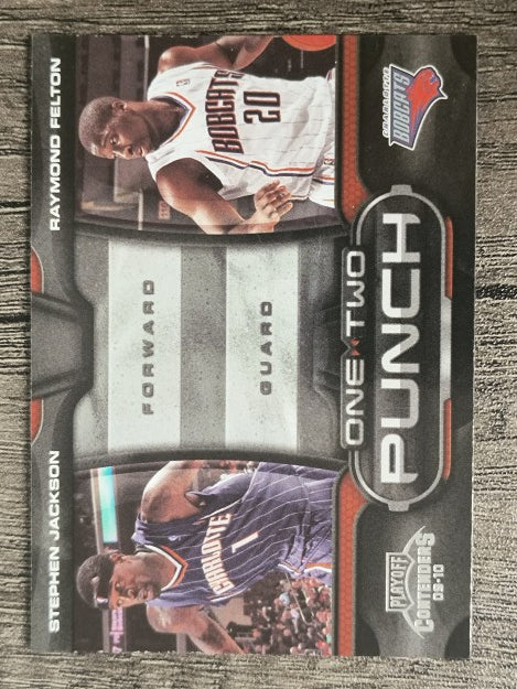 2009-10 Playoff Contenders One-Two Punch #6 Stephen Jackson/Raymond Felton