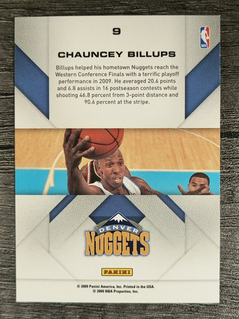 2009-10 Prestige Inside the Numbers #9 Chauncey Billups