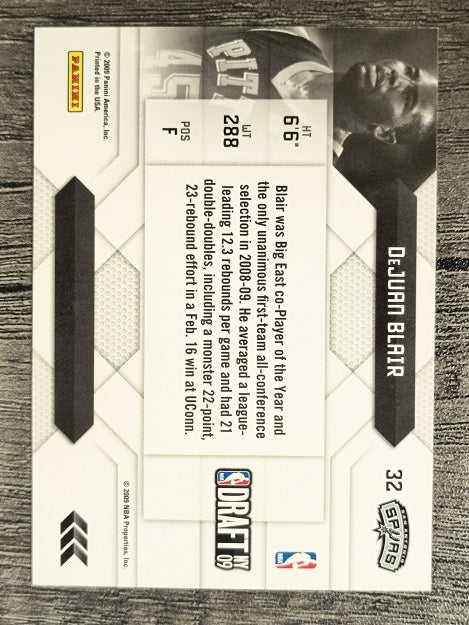 2009-10 Prestige NBA Draft Class #32 DeJuan Blair