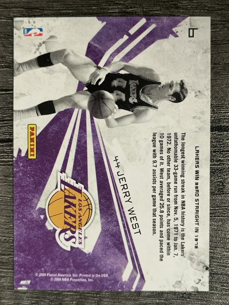 2009-10 Rookies and Stars Moments in Time #6 Jerry West