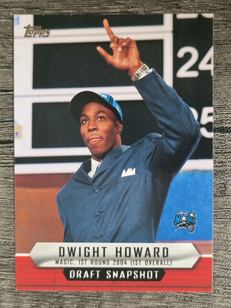 2009-10 Topps Draft Snapshot #DSDH Dwight Howard
