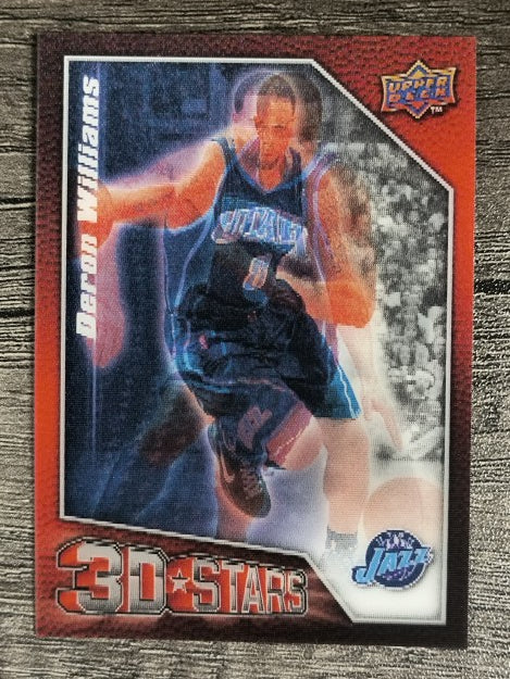 2009-10 Upper Deck 3D NBA Stars #3DDE Deron Williams
