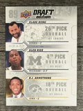 2009-10 Upper Deck Draft Edition Class #D89 B.J. Armstrong/Glen Rice/Vlade Divac