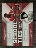 2009-10 Upper Deck Draft Edition School Ties #STJT Larry Johnson/Reggie Theus