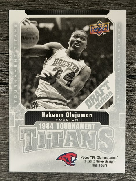 2009-10 Upper Deck Draft Edition Tournament Titans #TTHO Hakeem Olajuwon