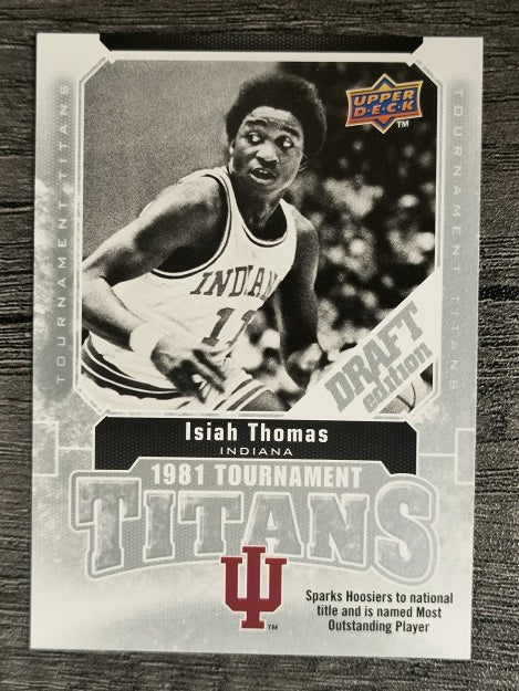 2009-10 Upper Deck Draft Edition Tournament Titans #TTIT Isiah Thomas