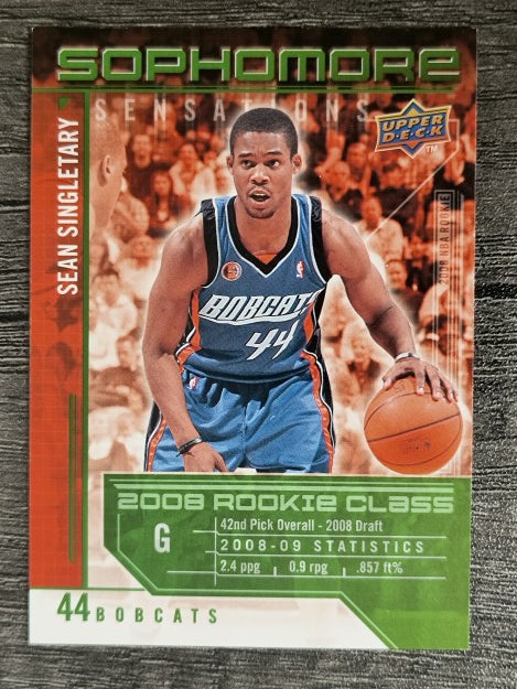 2009-10 Upper Deck Sophomore Sensations #SSSS Sean Singletary