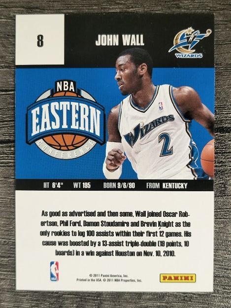 2010-11 Absolute Memorabilia Panini All Stars Rack Pack #8 John Wall