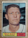 1961 Topps #187 Billy Klaus (VG)