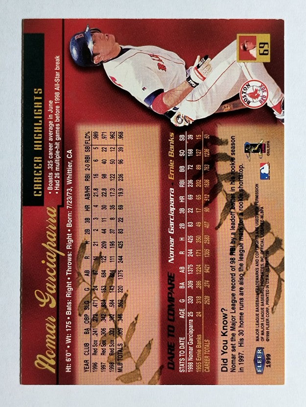 1999 Ultra #69 Nomar Garciaparra