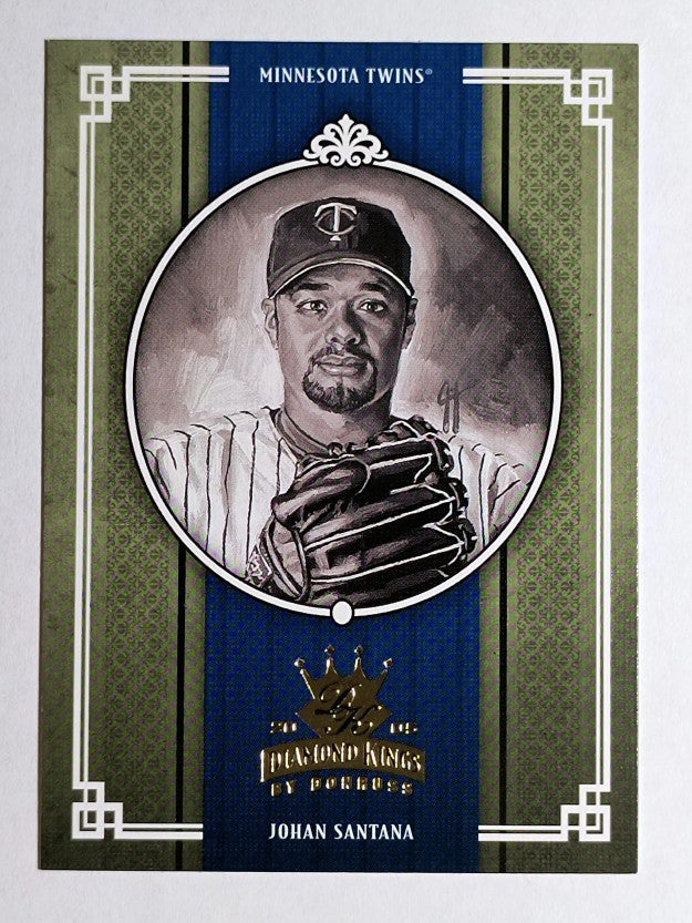 2005 Diamond Kings B/W #131 Johan Santana