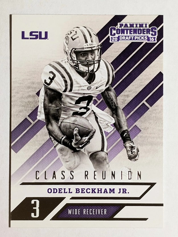 2016 Panini Contenders Draft Picks Class Reunion #18 Odell Beckham Jr.