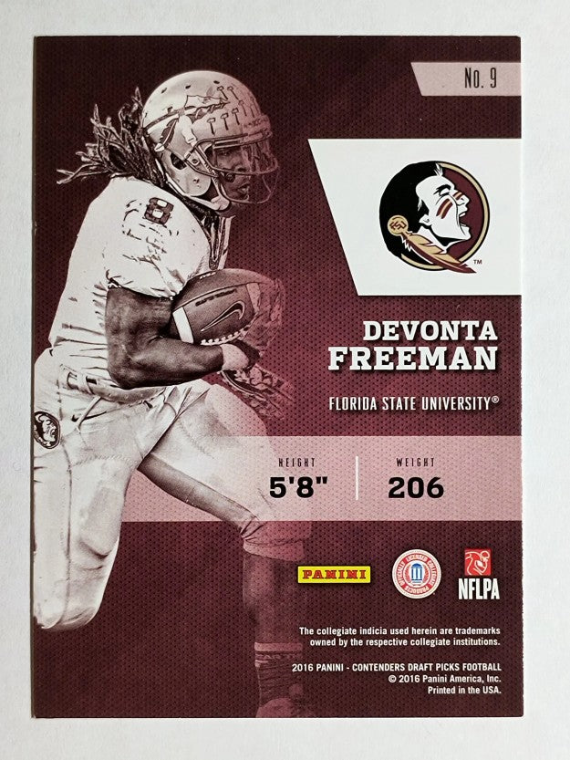 2016 Panini Contenders Draft Picks Class Reunion #9 Devonta Freeman