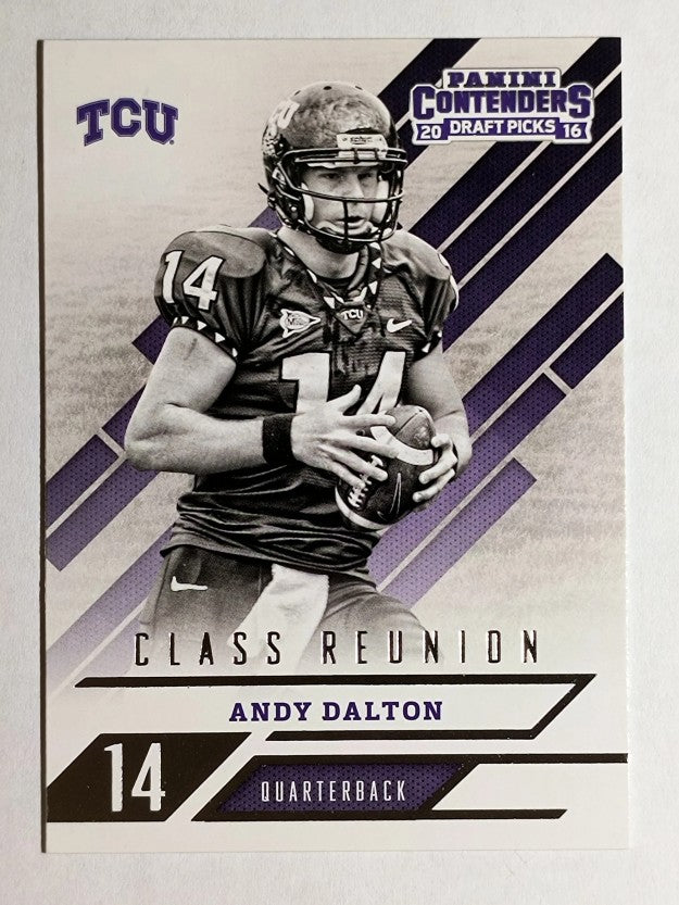 2016 Panini Contenders Draft Picks Class Reunion #6 Andy Dalton