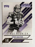2016 Panini Contenders Draft Picks Class Reunion #6 Andy Dalton