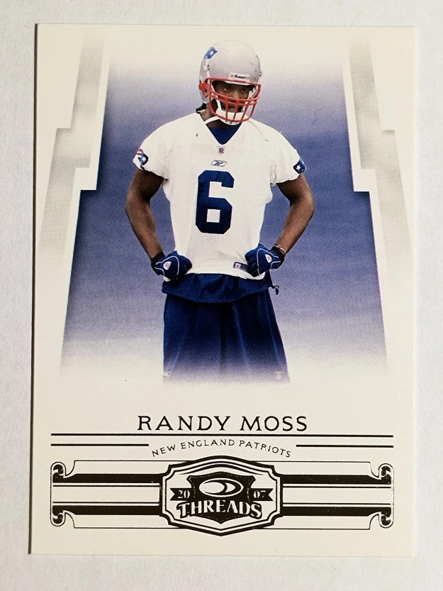 2007 Donruss Threads #111 Randy Moss