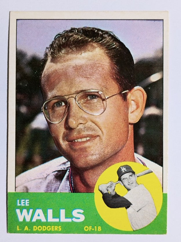 1963 Topps #11 Lee Walls (EXMT)