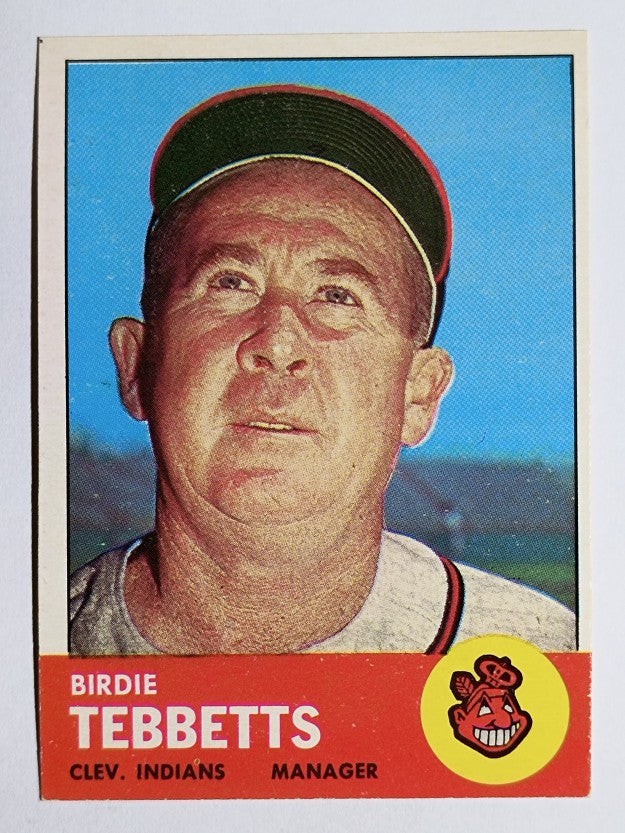 1963 Topps #48 Birdie Tebbetts MG (EXMT)