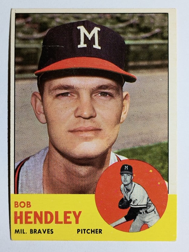 1963 Topps #62 Bob Hendley (EXMT)