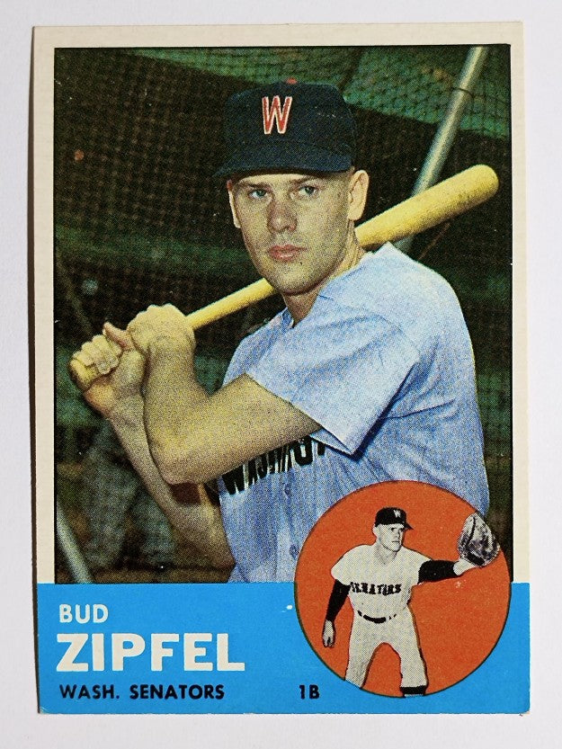 1963 Topps #69 Bud Zipfel RC (EXMT)
