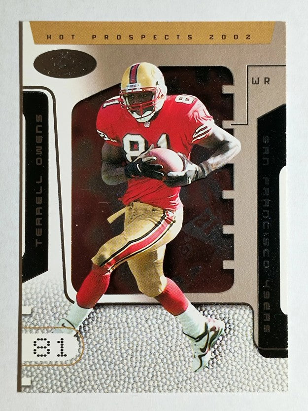 2002 Hot Prospects #17 Terrell Owens