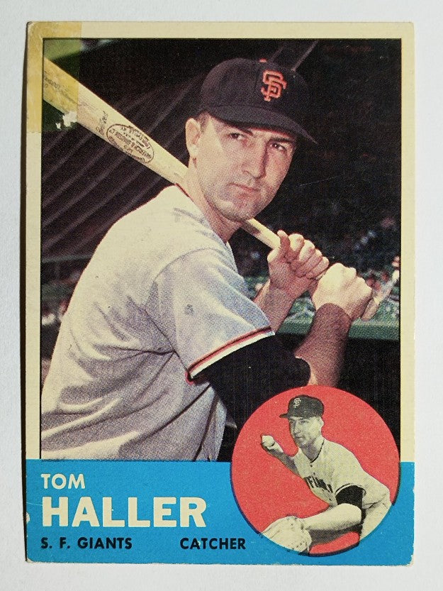 1963 Topps #85 Tom Haller (POOR)