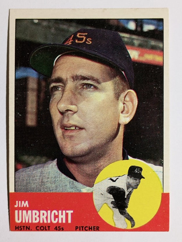 1963 Topps #99 Jim Umbricht (EXMT)