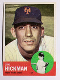1963 Topps #107 Jim Hickman (EX)