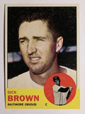1963 Topps #112 Dick Brown (EX)