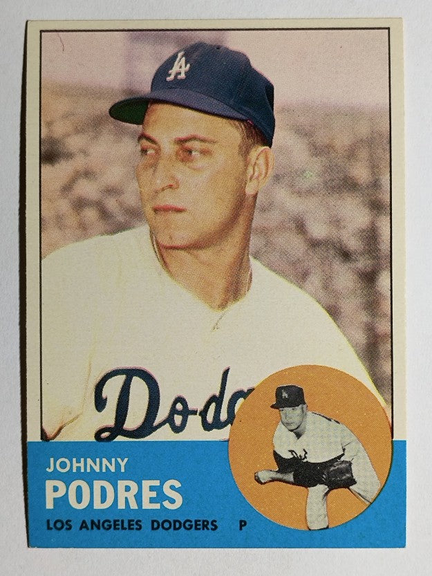 1963 Topps #150 Johnny Podres (NMMT)