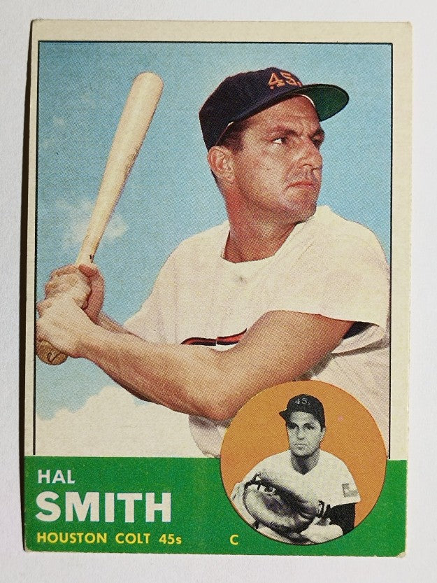 1963 Topps #153 Hal Smith (VGEX)