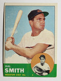 1963 Topps #153 Hal Smith (VGEX)