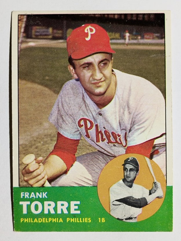 1963 Topps #161 Frank Torre (VGEX)