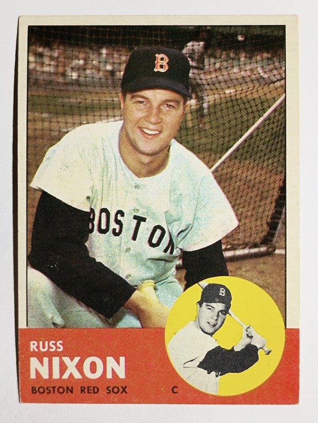 1963 Topps #168 Russ Nixon (EX)