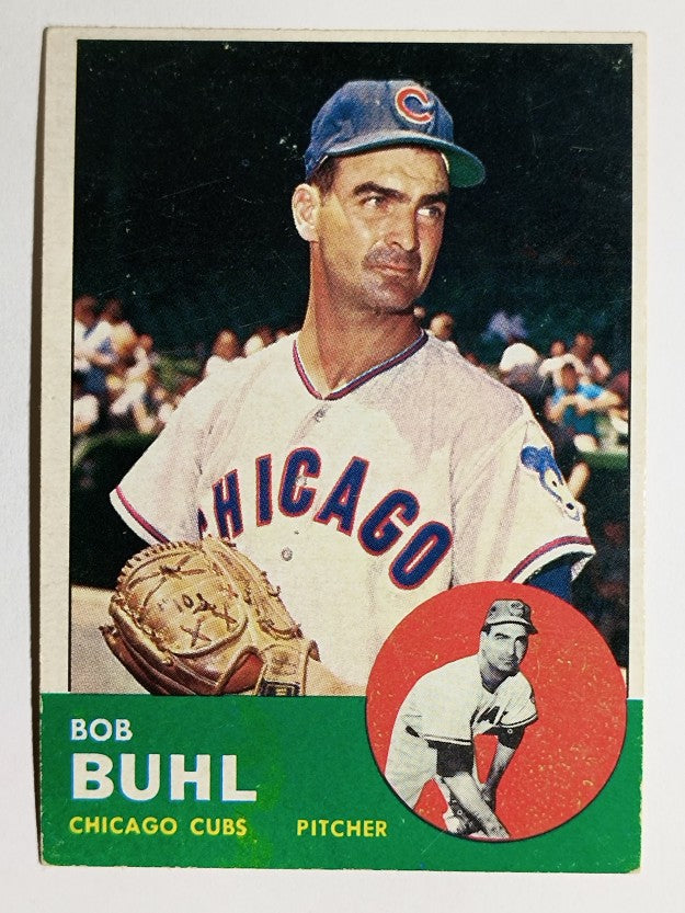 1963 Topps #175 Bob Buhl (VG)
