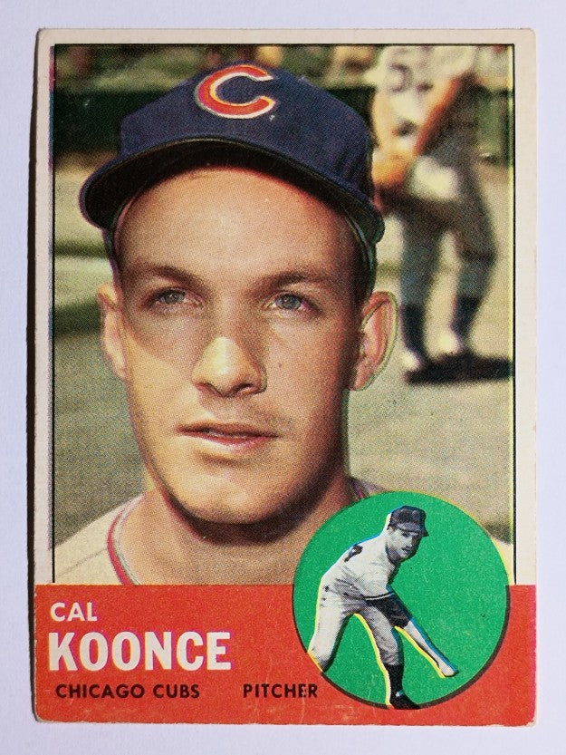 1963 Topps #31 Cal Koonce RC (GOOD)