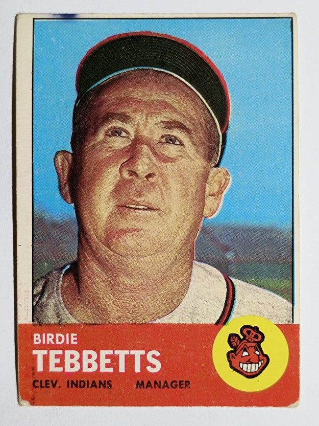 1963 Topps #48 Birdie Tebbetts MG (VG)