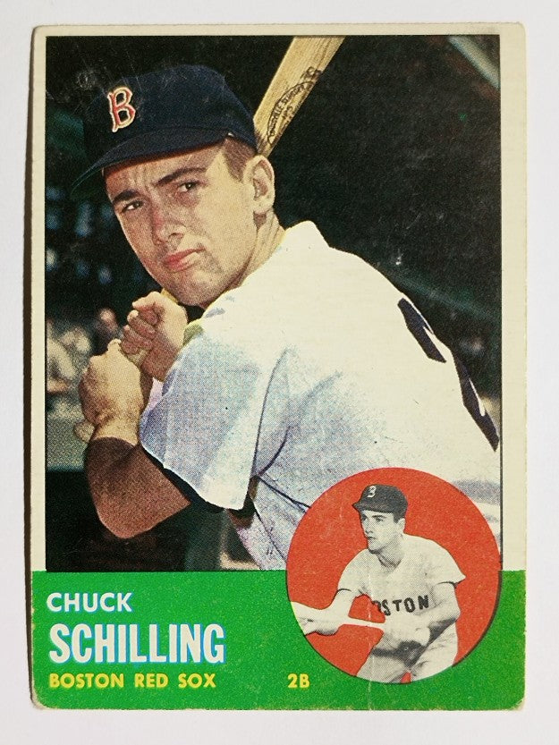 1963 Topps #52 Chuck Schilling (GOOD)